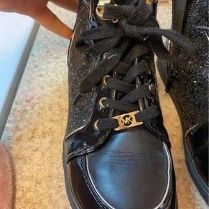 Girls Michael Kors high top sneaker